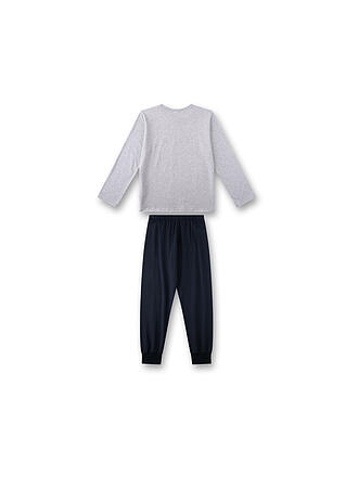SANETTA | Pijama de niño de 2 piezas, camiseta de manga larga y pantalón