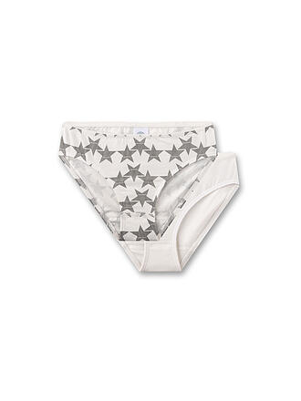 SANETTA | Bragas para niña, paquete de 2, white pebb