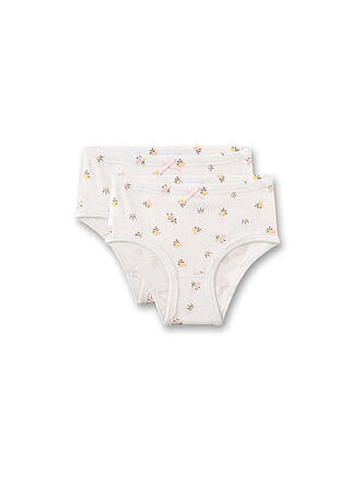 SANETTA | Bragas para niña, paquete de 2, white pebb