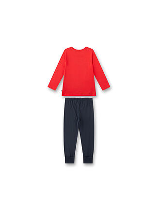 SANETTA | Pijama de niño de 2 piezas, camiseta de manga larga y pantalón
