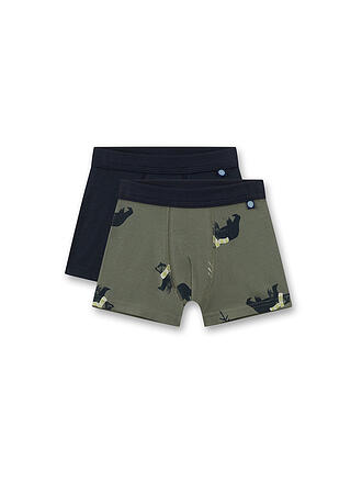 SANETTA | Pantalones de niño, paquete de 2, color oliva
