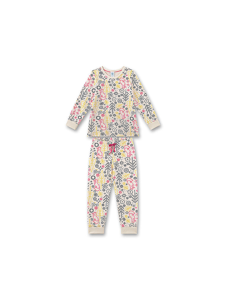 Sanetta Pijama de niña crema