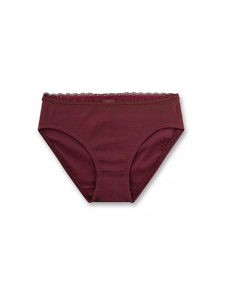 SANETTA | Braga para niña burdeos | Rojo oscuro