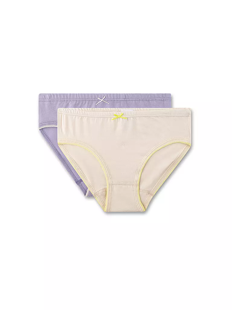 SANETTA | Bragas para niña, paquete de 2, arena | Crema