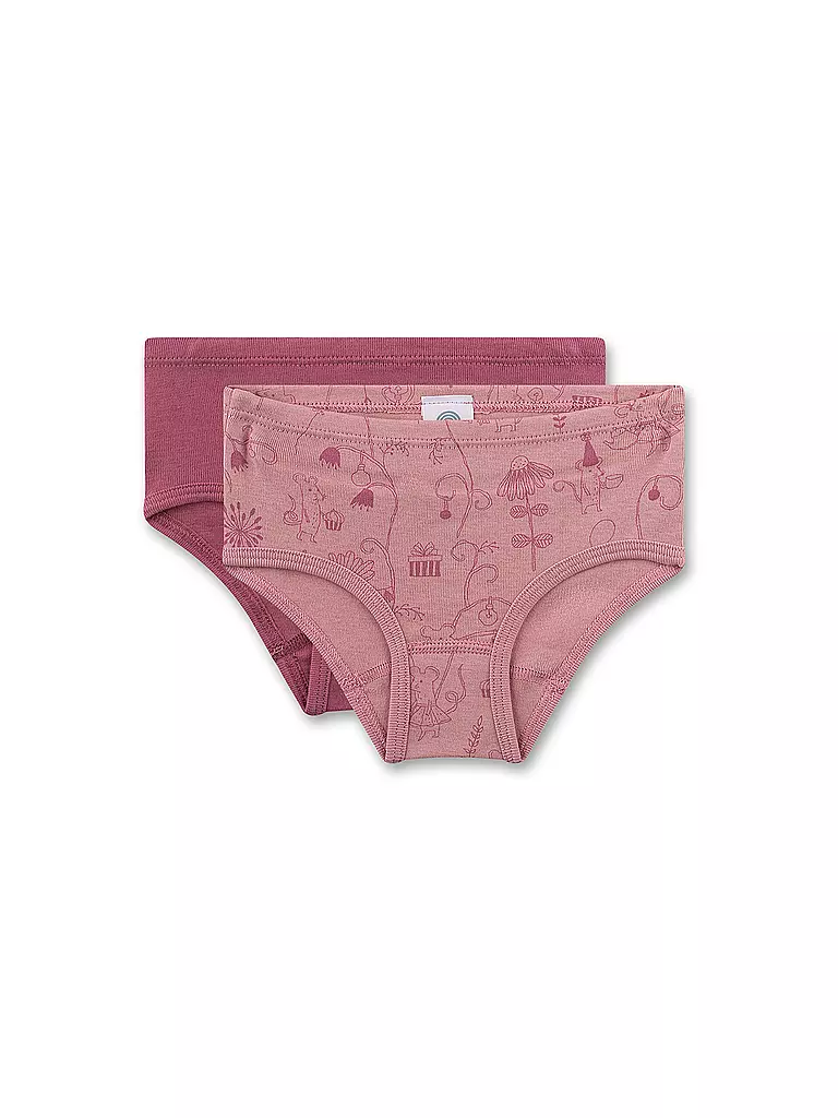 SANETTA | Bragas para niña, paquete de 2, rosa oscuro | rosa
