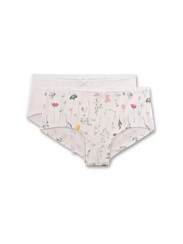 SANETTA | Bragas para niña, paquete de 2, white pebb | creme