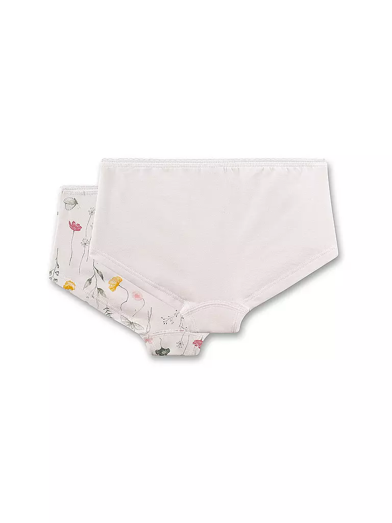 SANETTA | Bragas para niña, paquete de 2, white pebb | 