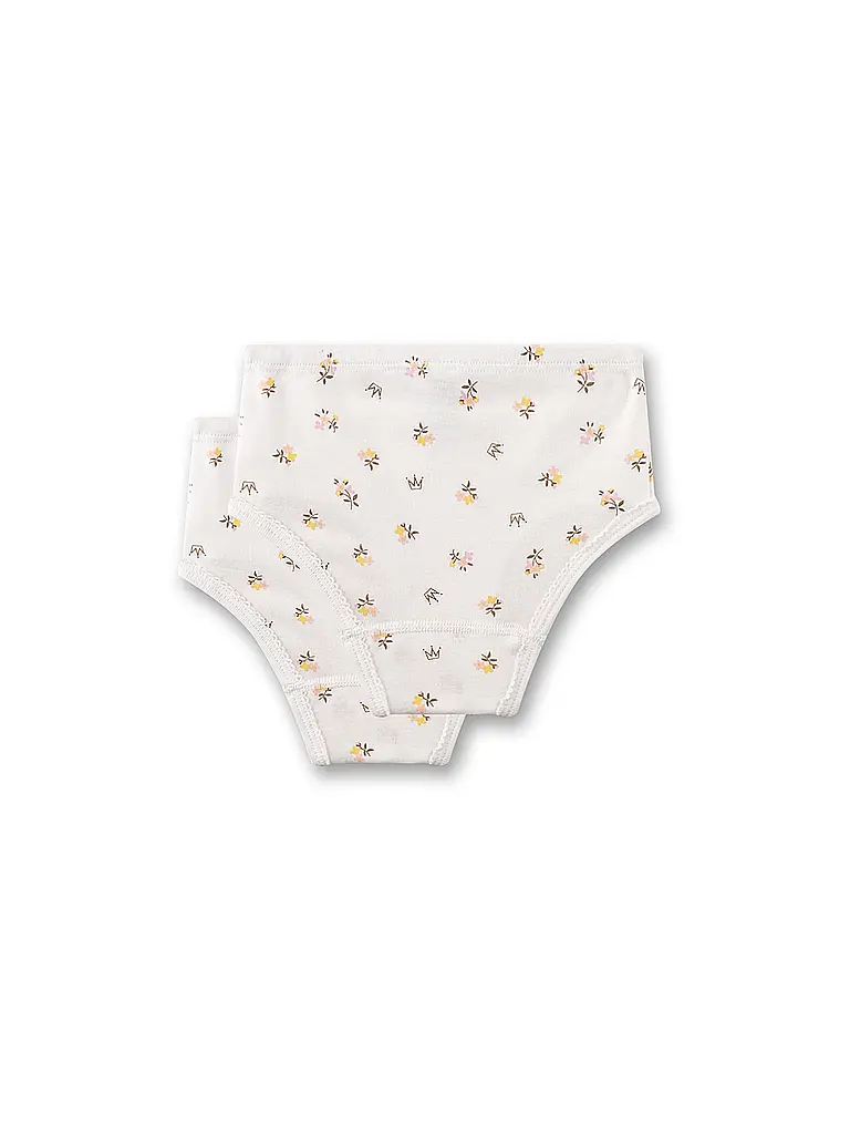 SANETTA | Bragas para niña, paquete de 2, white pebb | Crema