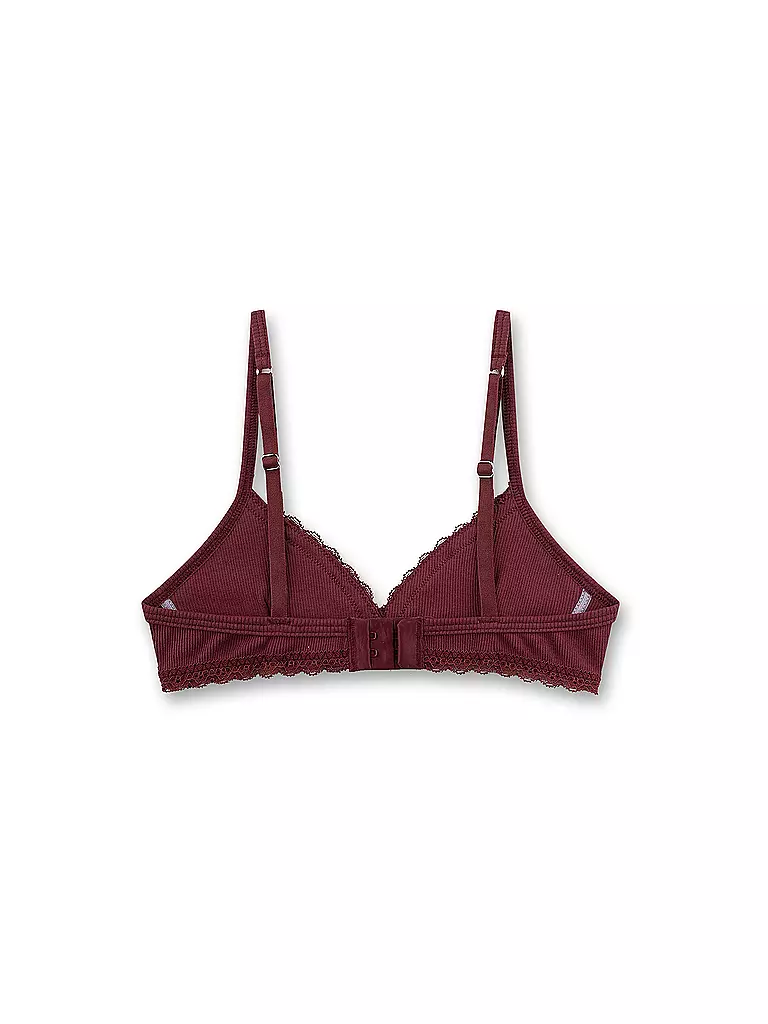 SANETTA | Bustier burdeos para niña | 
