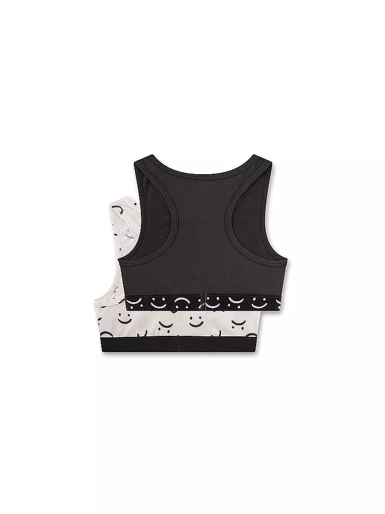 SANETTA | Bustier para niña, paquete de 2, marfil | 