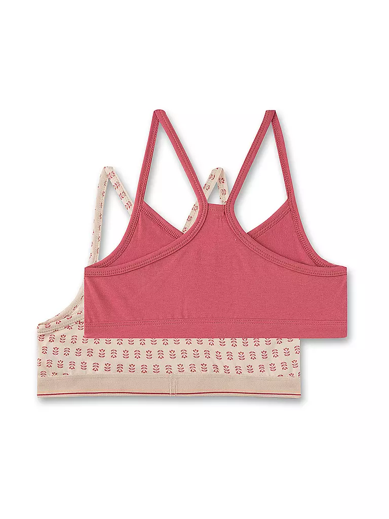 SANETTA | Bustier para niña, paquete de 2, rosa | 