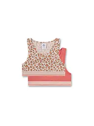 SANETTA | Bustier para niña, paquete de 2, silver Peo | Marrón claro