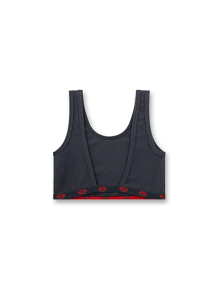 SANETTA | Bustier para niña azul degradado | Azul oscuro