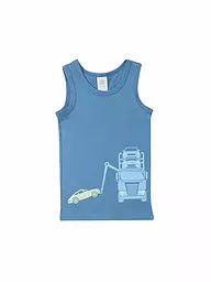 SANETTA | Camiseta interior para niño | Azul