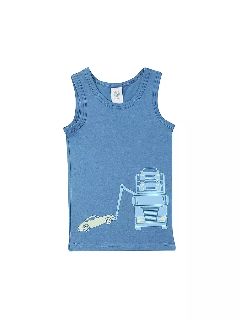 SANETTA | Camiseta interior para niño | Azul