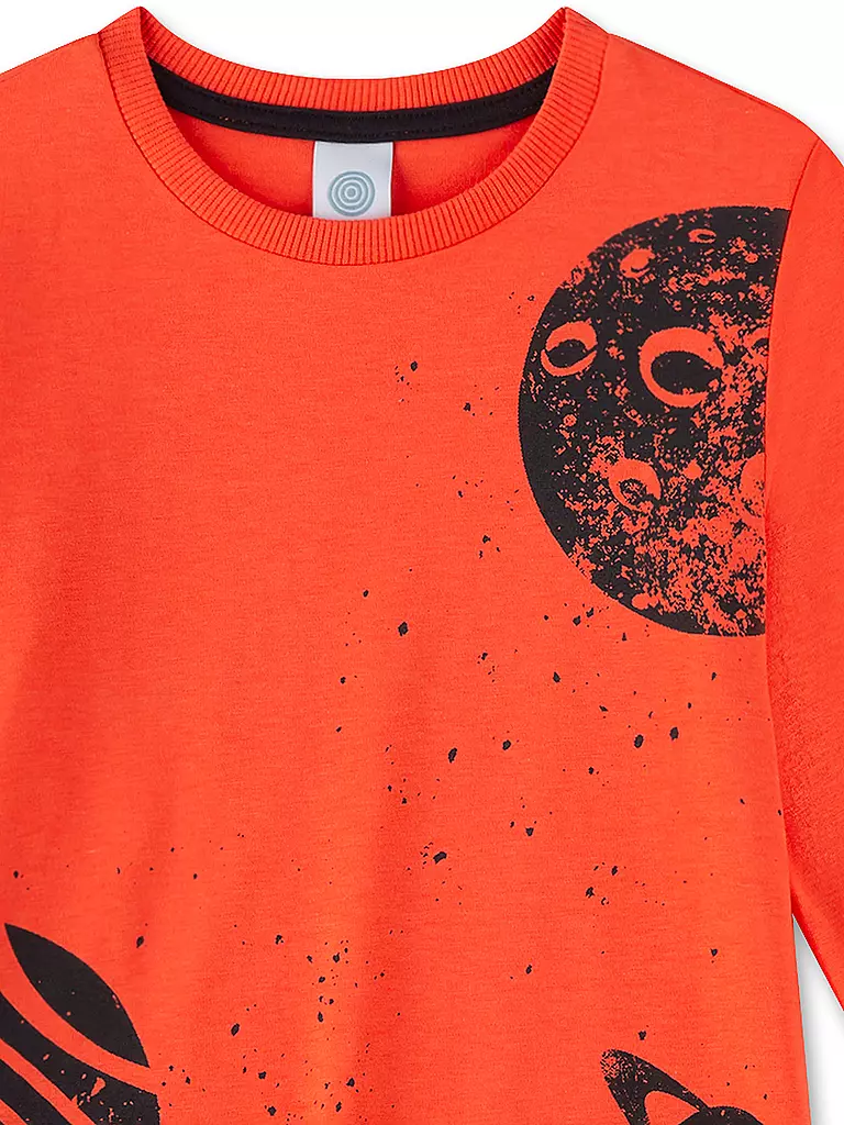 SANETTA | Jungen Pyjama  | Naranja