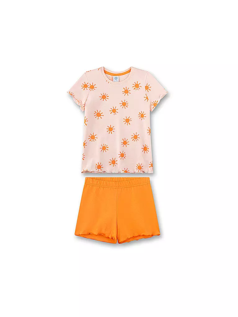 SANETTA | Mädchen Pyjama Set 2teilig | Naranja