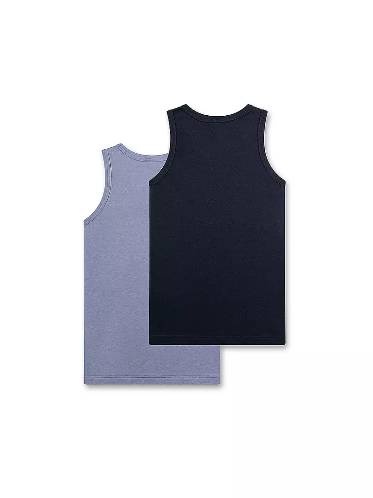 SANETTA | Pack de 2 camisetas de tirantes para niño con lavado a la piedra | 