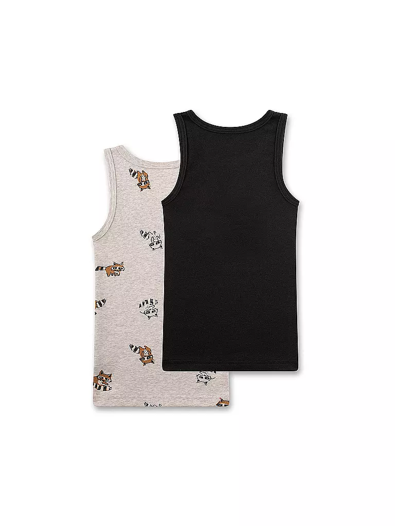 SANETTA | Pack de 2 camisetas de tirantes para niño nature mel | 
