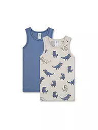 SANETTA | Pack de 2 camisetas interiores para niño nature mel | Beige