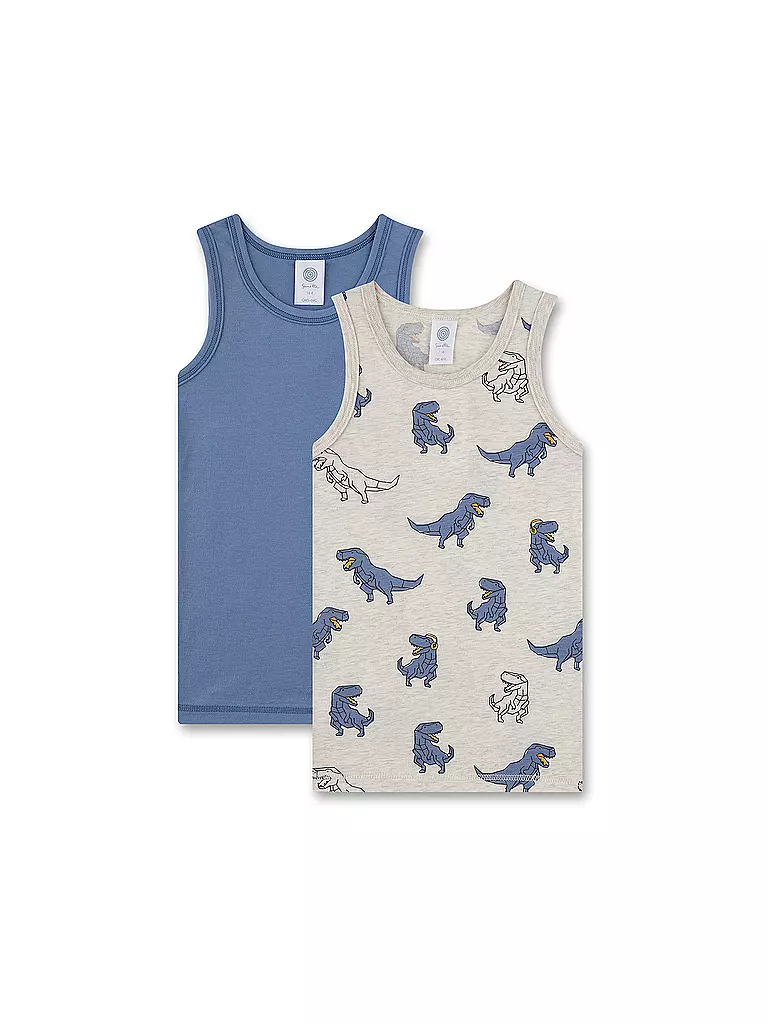 SANETTA | Pack de 2 camisetas interiores para niño nature mel | beige