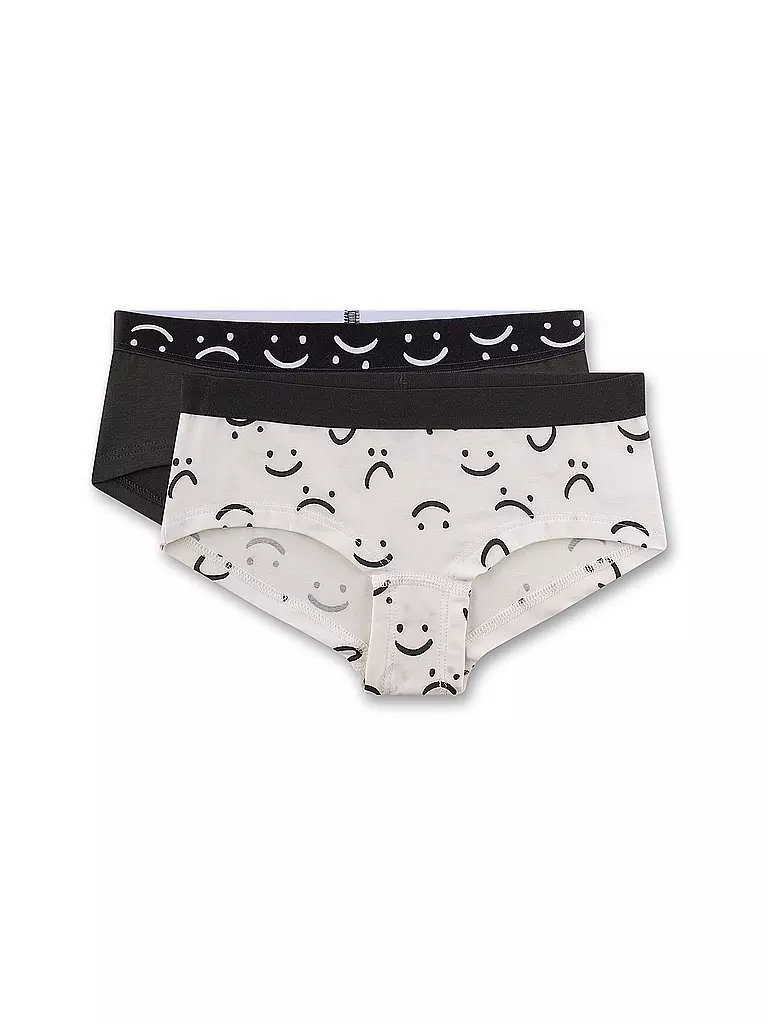 SANETTA | Pantalones de niña, paquete de 2, marfil | Crema