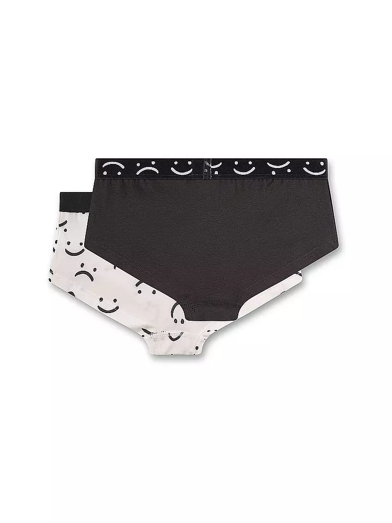 SANETTA | Pantalones de niña, paquete de 2, marfil | 