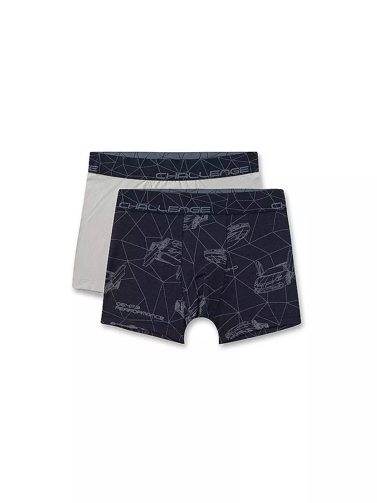 SANETTA | Pantalones para niño, paquete de 2, espacio azul | Azul oscuro