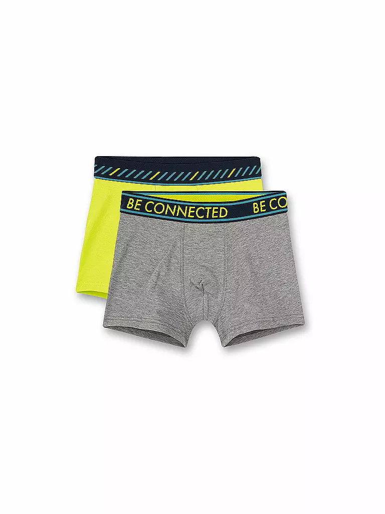 SANETTA | Pantalones para niño, paquete de 2, gris elite | grün