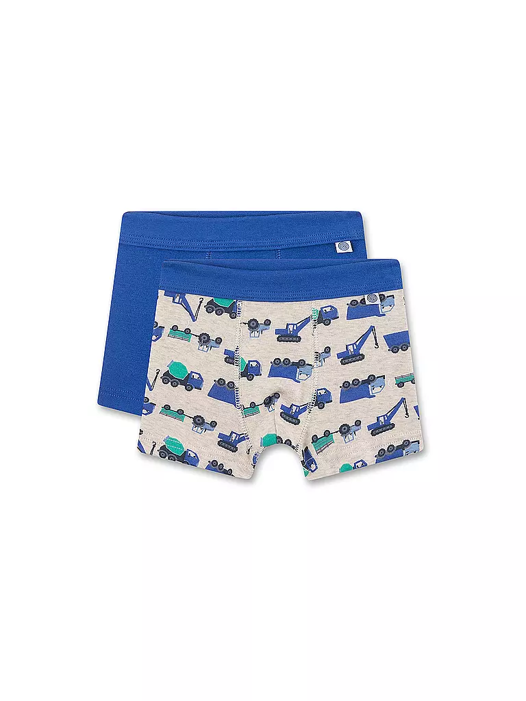 SANETTA | Pantalones para niño, paquete de 2, nature mel | blau