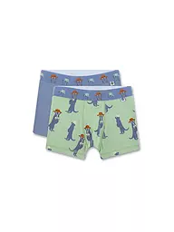 SANETTA | Pantalones para niño, paquete de 2, verde jade | Verde claro