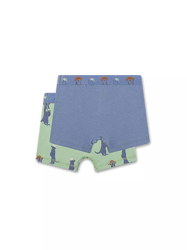 SANETTA | Pantalones para niño, paquete de 2, verde jade | hellgrün