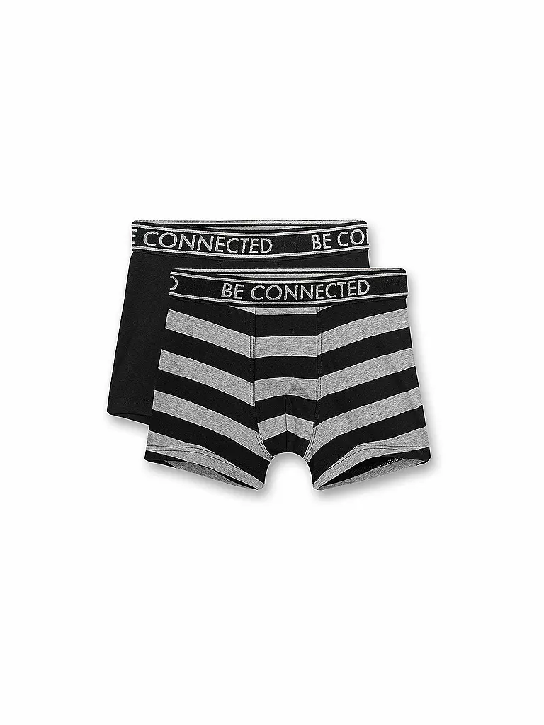 SANETTA | Pantalones para niño paquete de 2 elite grey | Negro