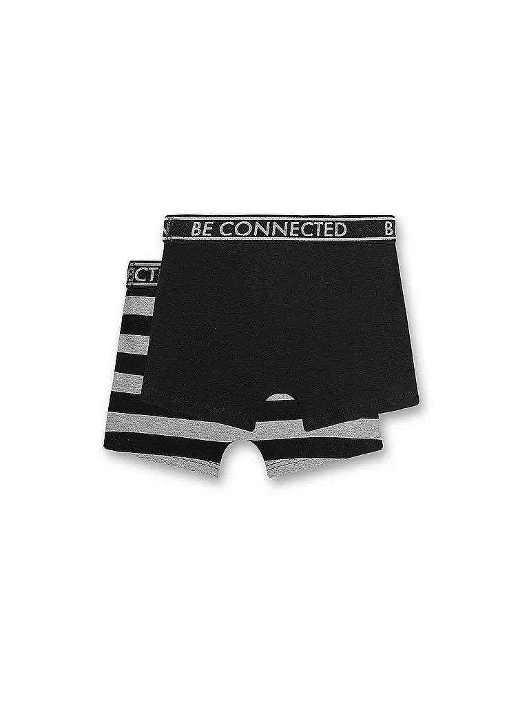 SANETTA | Pantalones para niño paquete de 2 elite grey | Negro