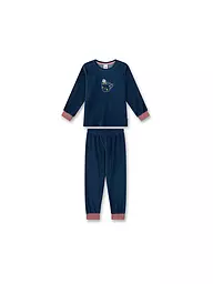 SANETTA | Pijama de niña
Marca: SANETTA
Color: azul oscuro
Categorías: Moda, Niños, Niñas

Longitud de la manga: Manga larga
Escote: Cuello redondo
Material: Algodón, Mezcla
Estampado: Estampado
Corte (Prenda superior): Regular
Detalles: Inserto de contraste / | Azul oscuro