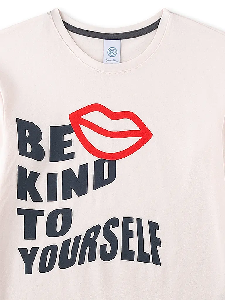 SANETTA | Pijama de niña de 2 piezas, camiseta de manga larga y pantalón | 