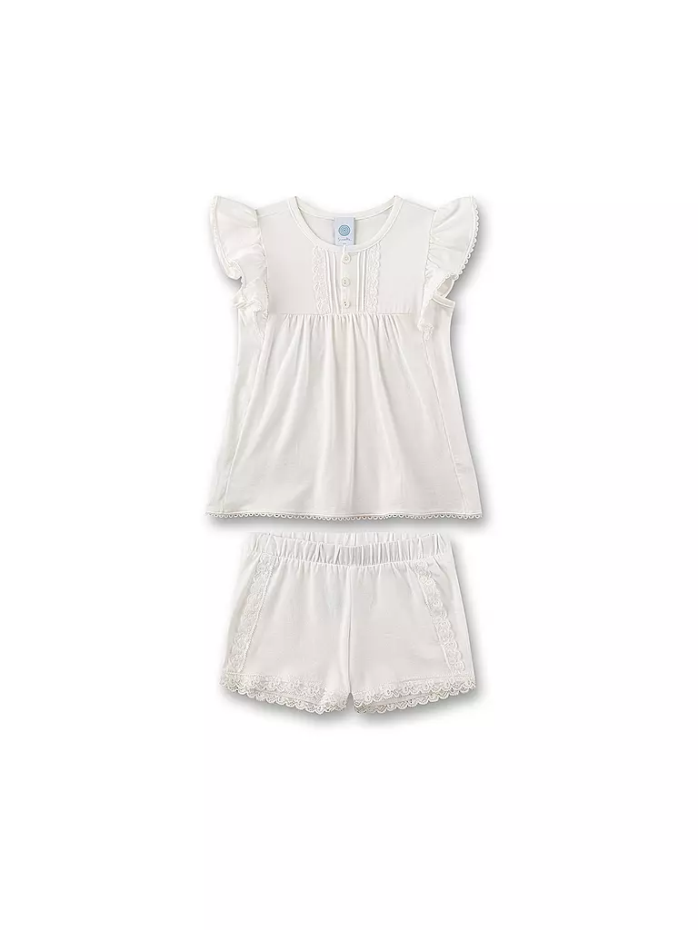 SANETTA | Pijama de niña | Crema