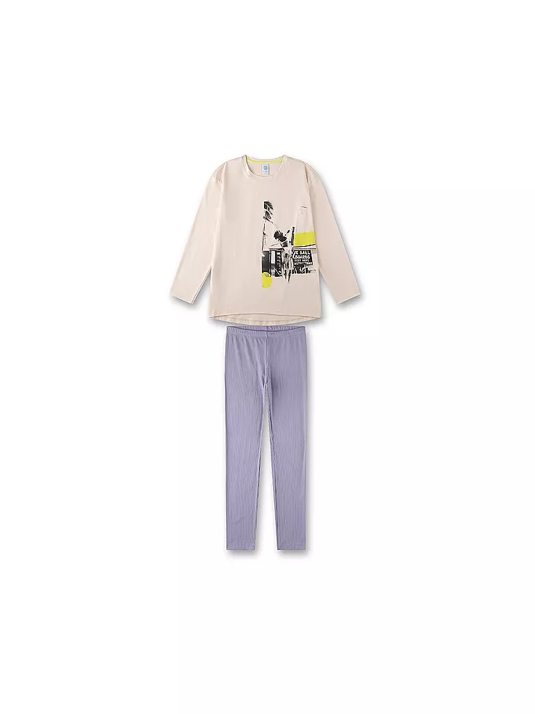 SANETTA | Pijama de niña | Crema
