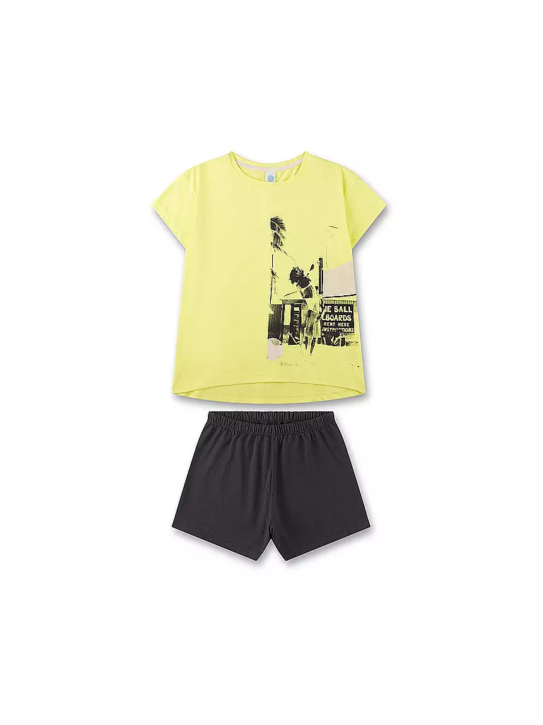 SANETTA | Pijama de niña | Amarillo