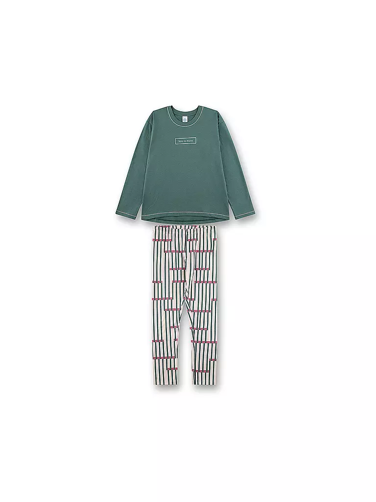 SANETTA | Pijama de niña | Verde claro