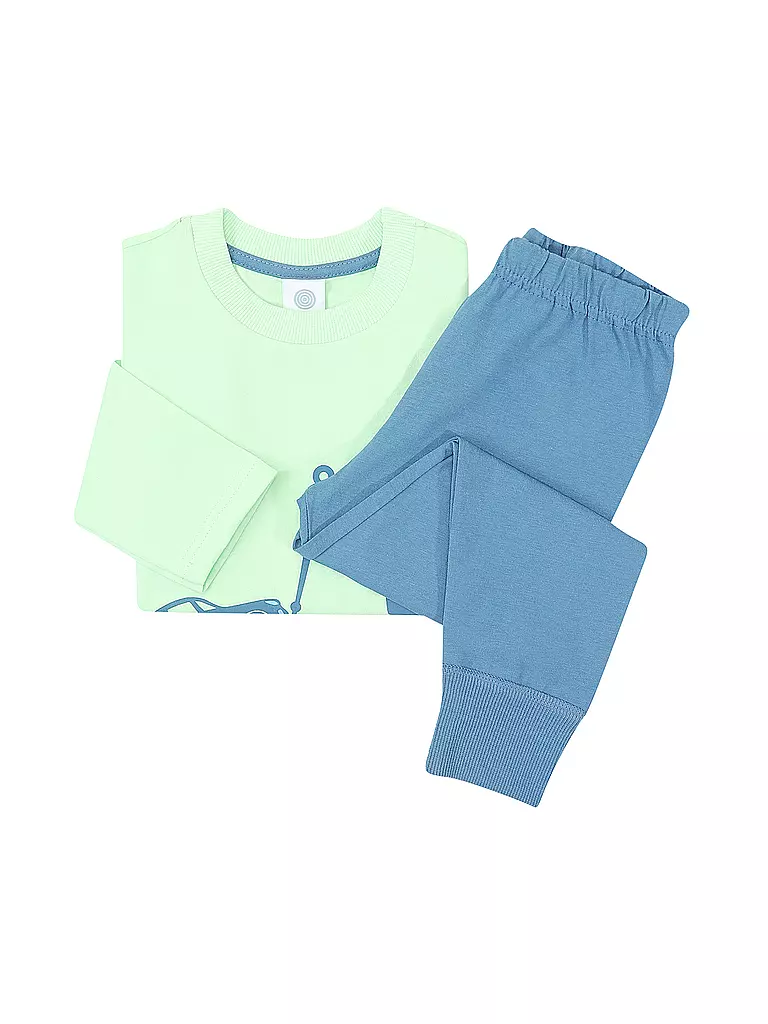 SANETTA | Pijama de niño | Verde claro