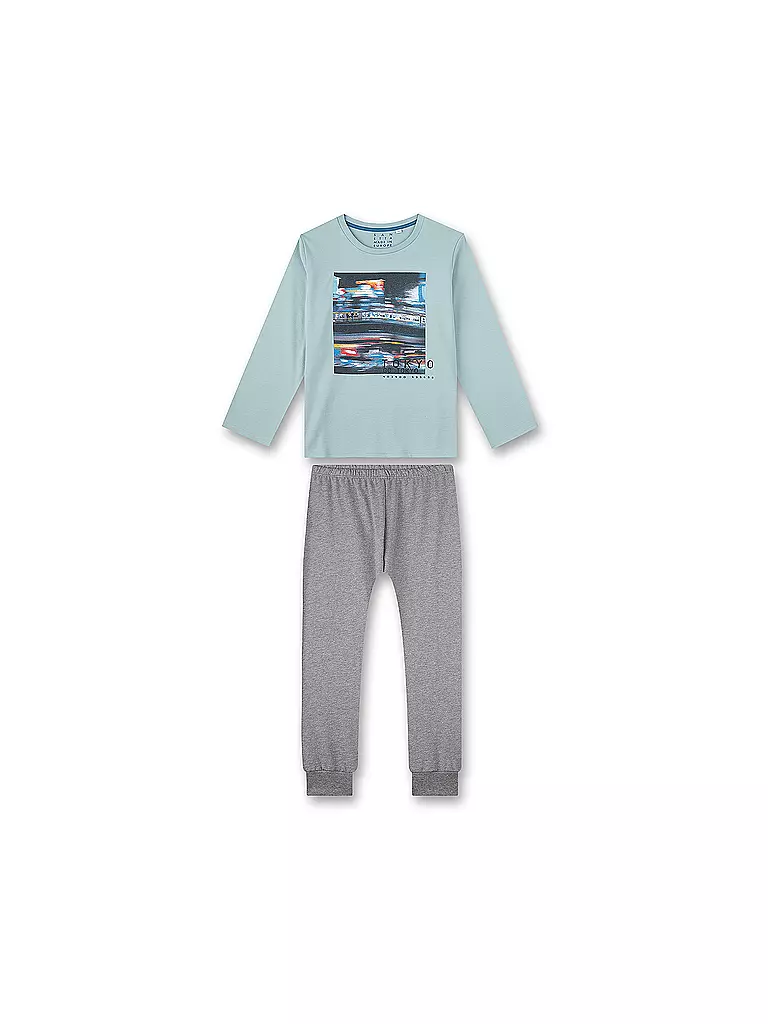 SANETTA | Pijama de niño | Verde claro