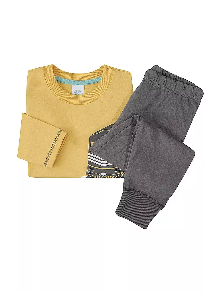 SANETTA | Pijama de niño | Amarillo