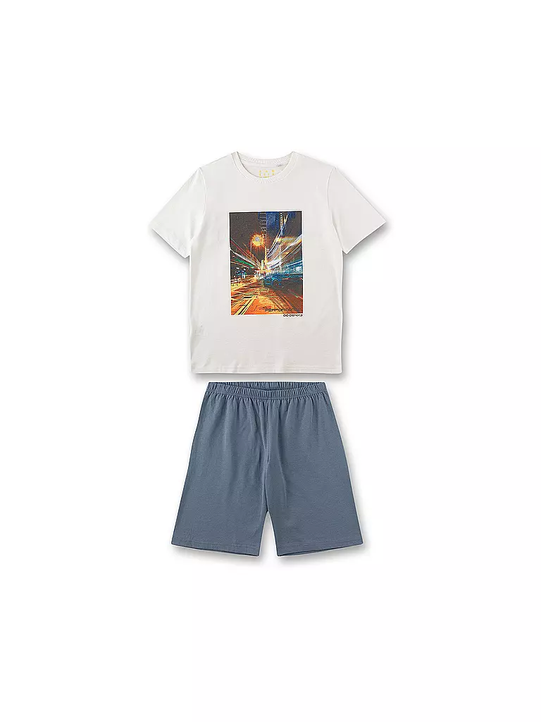 SANETTA | Pijama de niño | Blanco