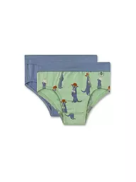 SANETTA | Slip para niño, paquete de 2, verde jade | Verde claro