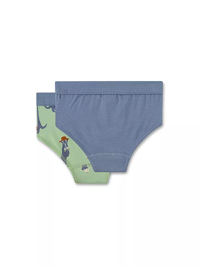 SANETTA | Slip para niño, paquete de 2, verde jade | 
