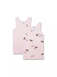 SANETTA | Top de niña, paquete de 2, rosa | Rosa
