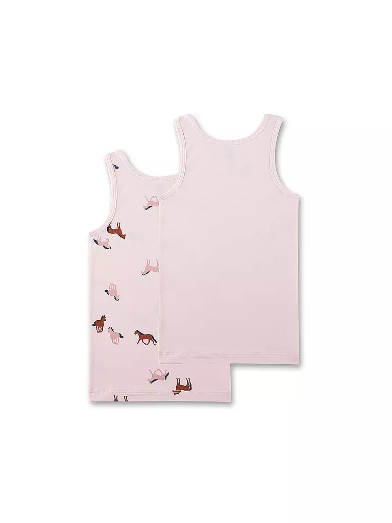 SANETTA | Top de niña, paquete de 2, rosa | rosa