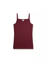 SANETTA | Top para niña | Rojo oscuro
