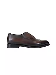 SANTONI | Lederschuhe Derby | Marrón